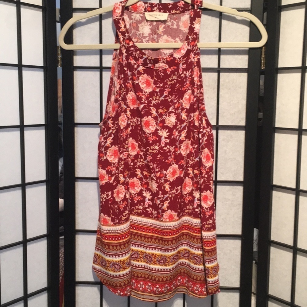 Sophie Rue Large Sleeveless Top Blouse Woman’s Size Large